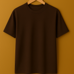 DARK BROWN OVERSIZE TSHIRT