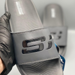 Skechers Hyperburst Slides GREY BLACK D1