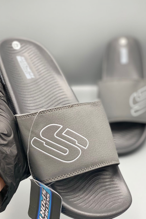 Skechers Hyperburst Slides GREY D2
