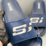 Skechers Hyperburst Slides Navy D1