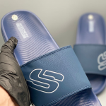 Skechers Hyperburst Slides Navy D2