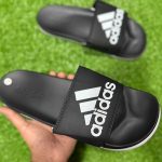 AD COMFORT SLIDES BLACK WHITE