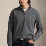 RL Quarter Zipper Grey